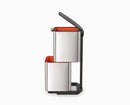 Totem Compact 40L Stainless-steel Waste & Recycling Bin Starter Set - BU00026 - Image 3