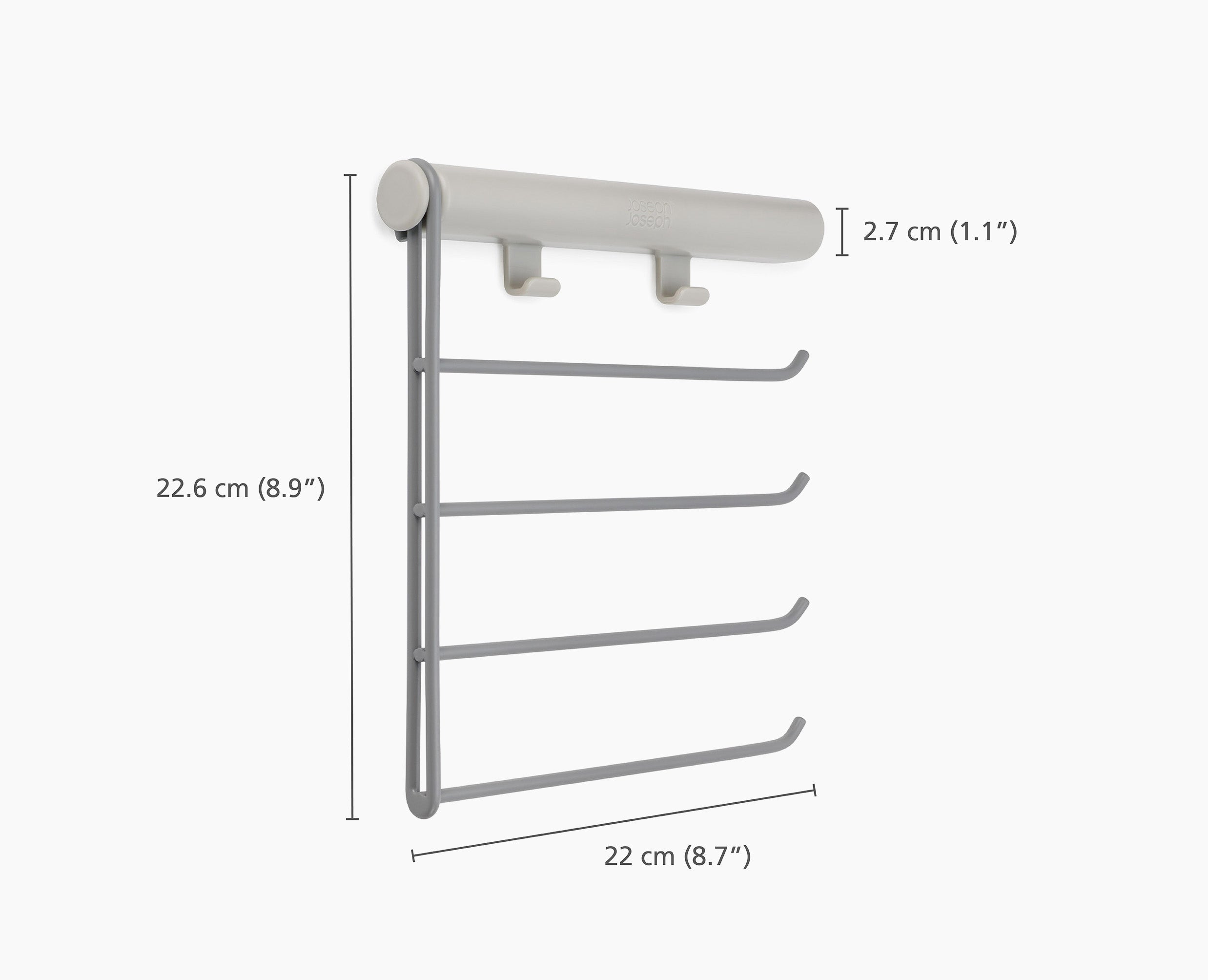 Orderly™ Belt, Tie & Scarf Hanging Rail - 55005 - DIMS