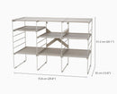 Level™ Plus Large Adjustable Shoe Rack - 55009 - DIMS