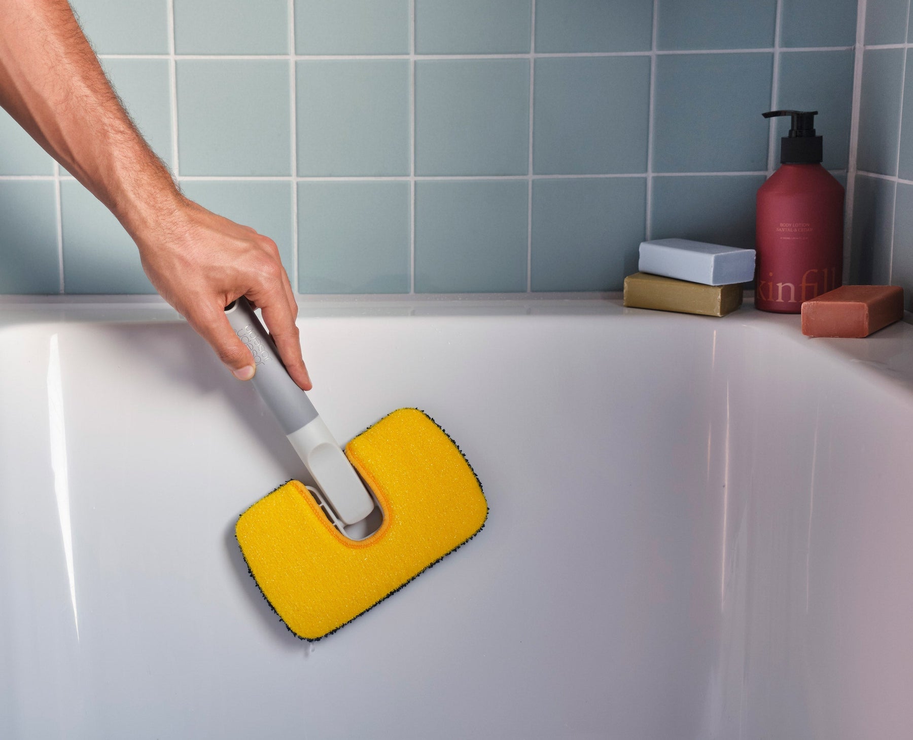 CleanTech™ 2-in-1 Surface Scrubber Tool with Replacement Pad
