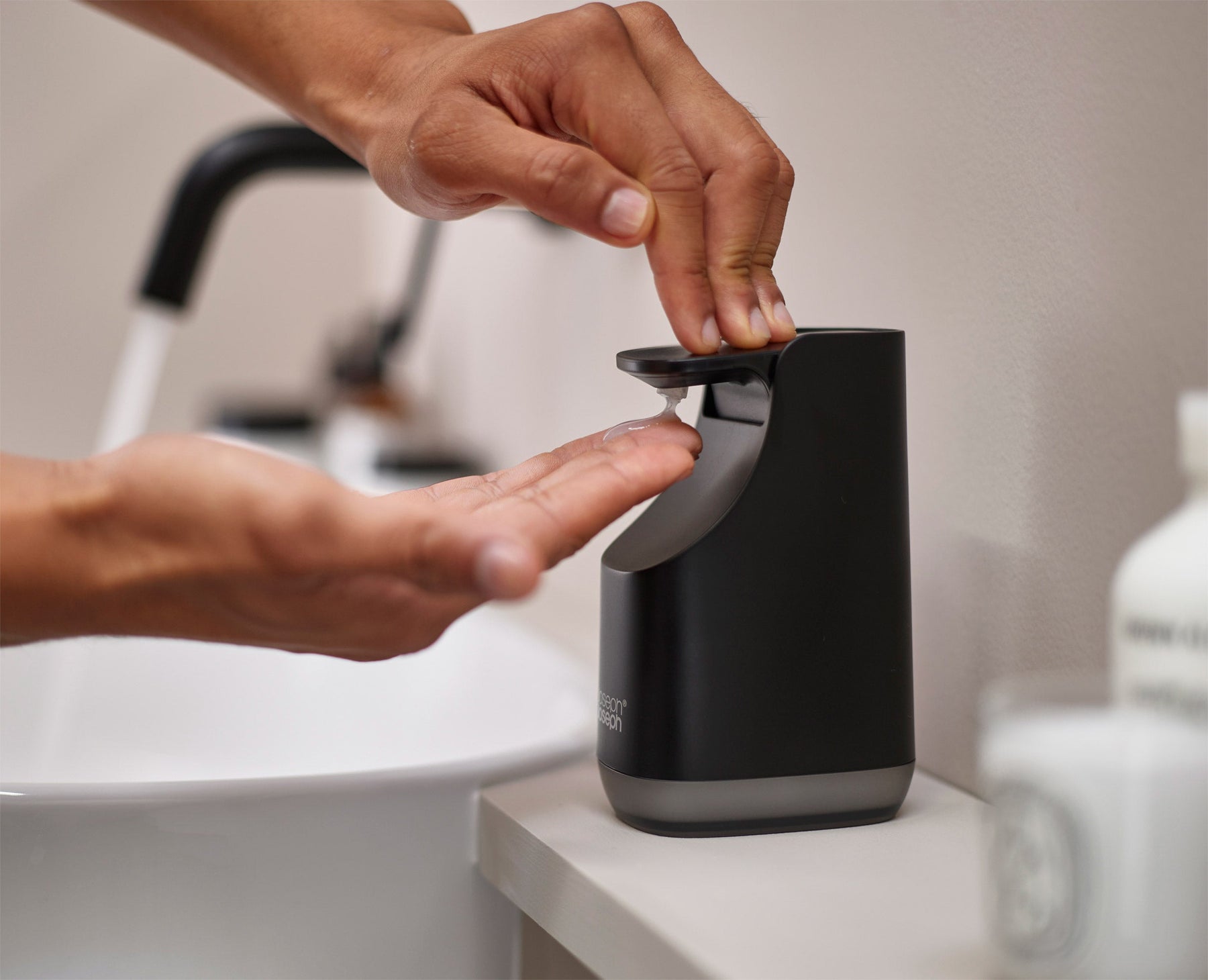 Matt Black Bathroom Set