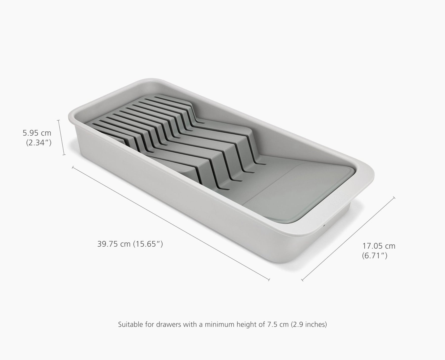 DrawerStore™ 2-Tier Compact Knife Organiser