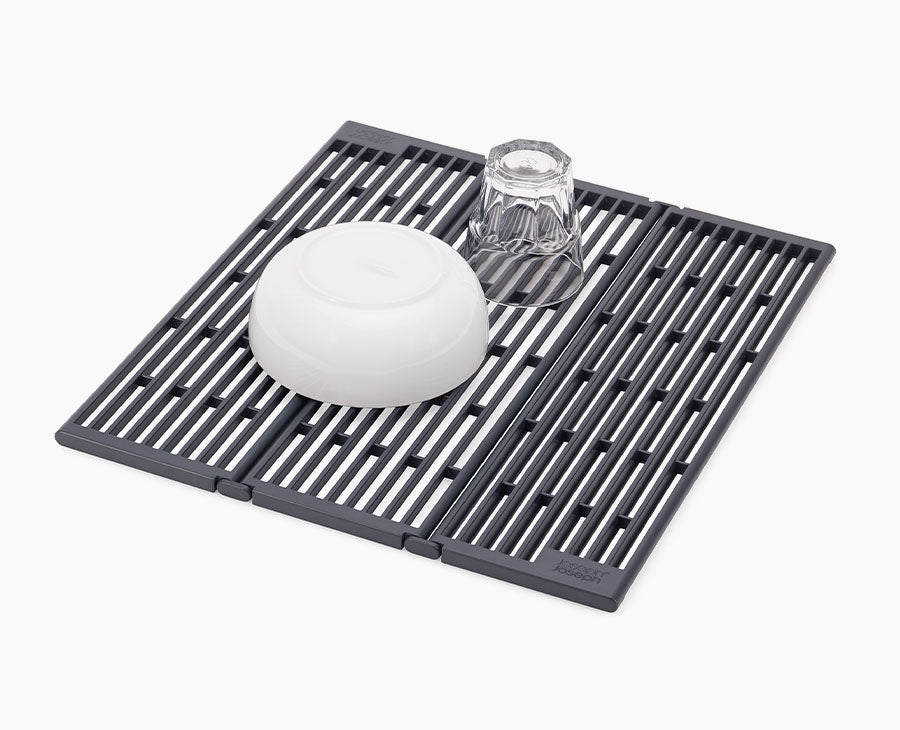 Joseph Joseph Sink Baskets And Drainers Platform Grey Foldable