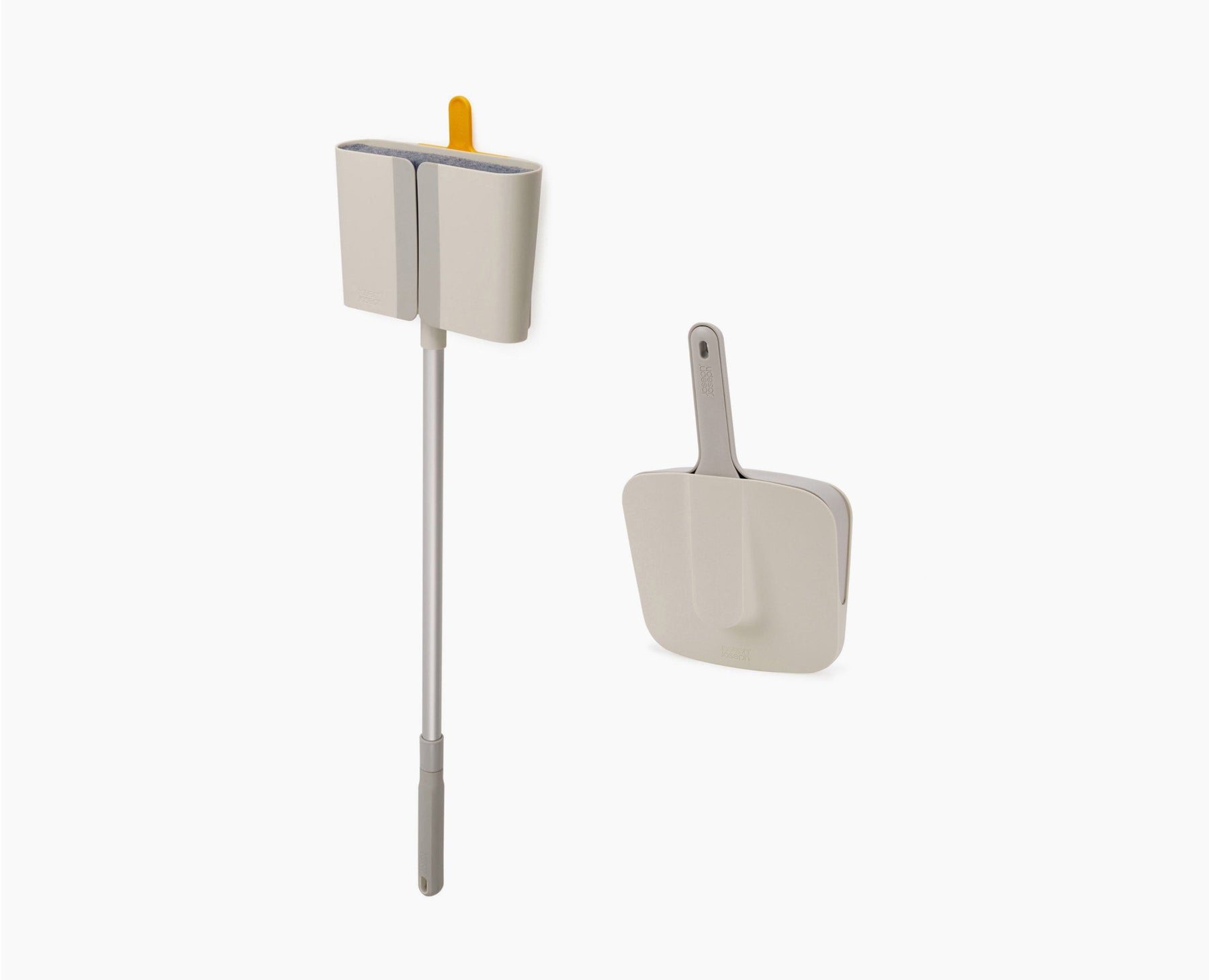 CleanStore™ Wall-mounted Broom, Dustpan & Brush Set