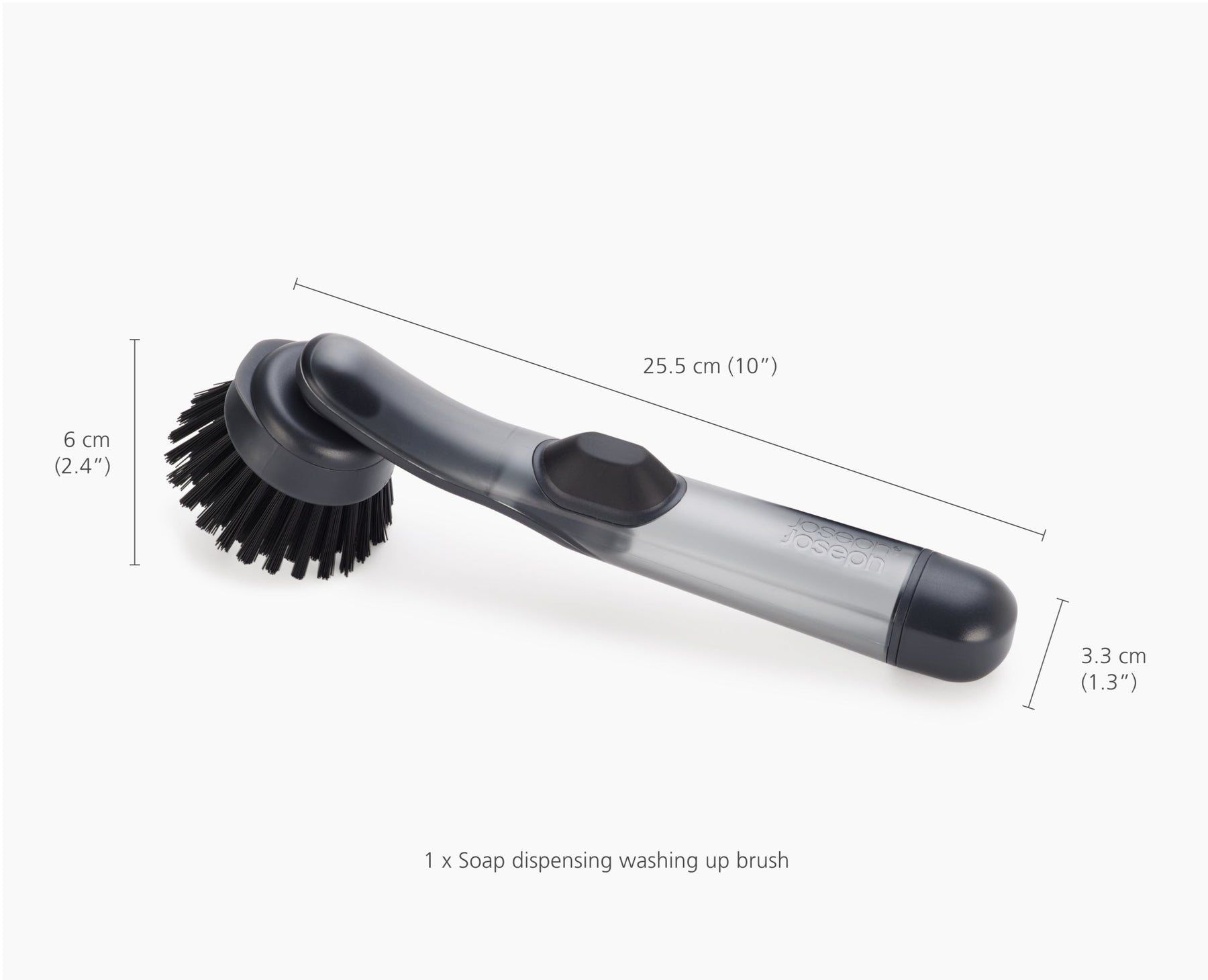 SinkTech™ Soap Dispensing Washing-Up Brush with Replacement Head & Extra Heads