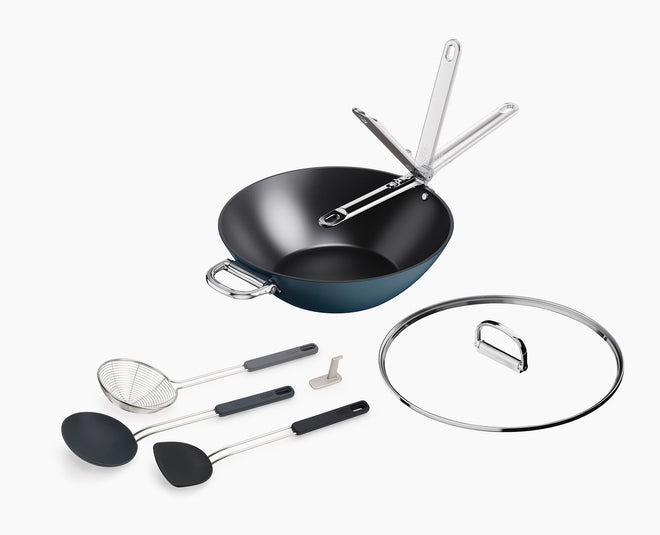 Space Wok & Utensil Set