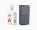 Totem Max 60L Grey Waste & Recycling Bin Starter Set - BU00029 - Image 1