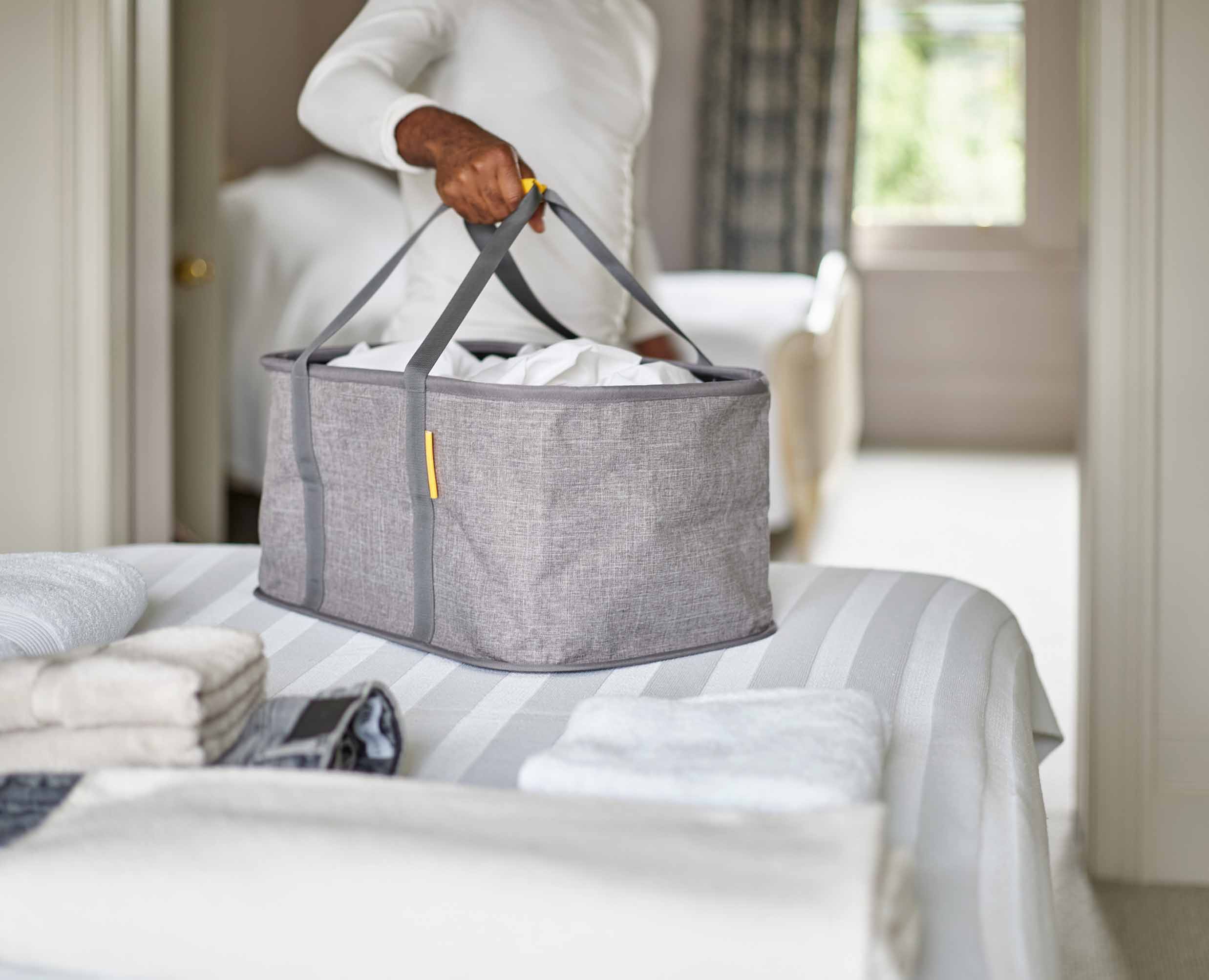 Hold-All Collapsible 35L Laundry Basket - 50023 - Image 4