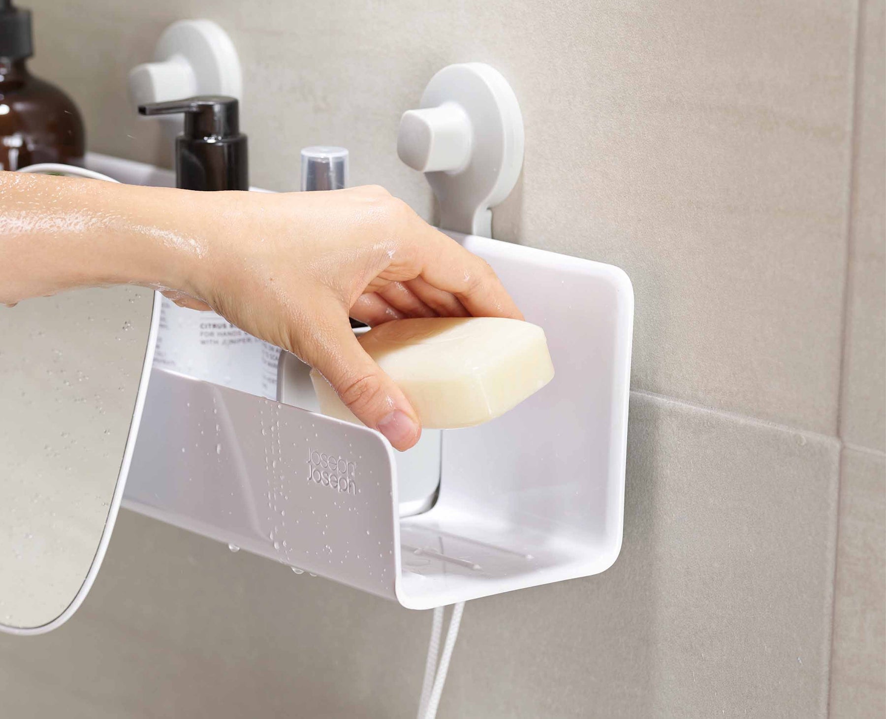EasyStore™ Large Shower Shelf with Removable Mirror - 70548 - Image 5
