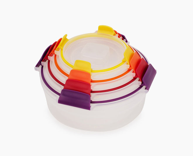 Nest Lock 4-Piece Multicolour Round Container Set