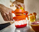 JuiceMax™ Plus Dual-Action Orange Citrus Press with Measuring Cup