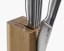 Elevate™ Steel Knives Bamboo 5-piece Set - 10564 - Image 5