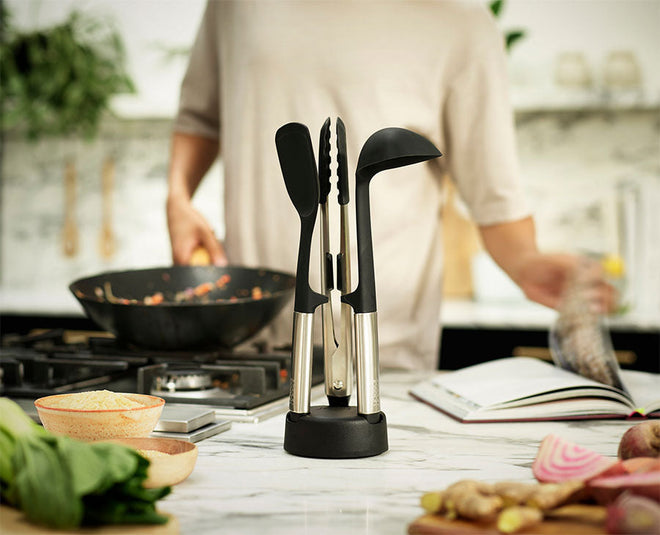 Elevate™ Fusion 3-piece Utensil Set with Compact Stand - 10569 - Image 2