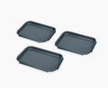 3-piece Nest™ Bake Non-Stick Large Blue Baking Tray Set