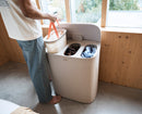 Tota 2 Trio 90L Pale Mushroom Laundry Separation Basket