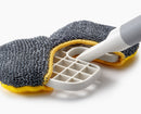 CleanTech™ 2-in-1 Surface Scrubber Tool with Extension Pole