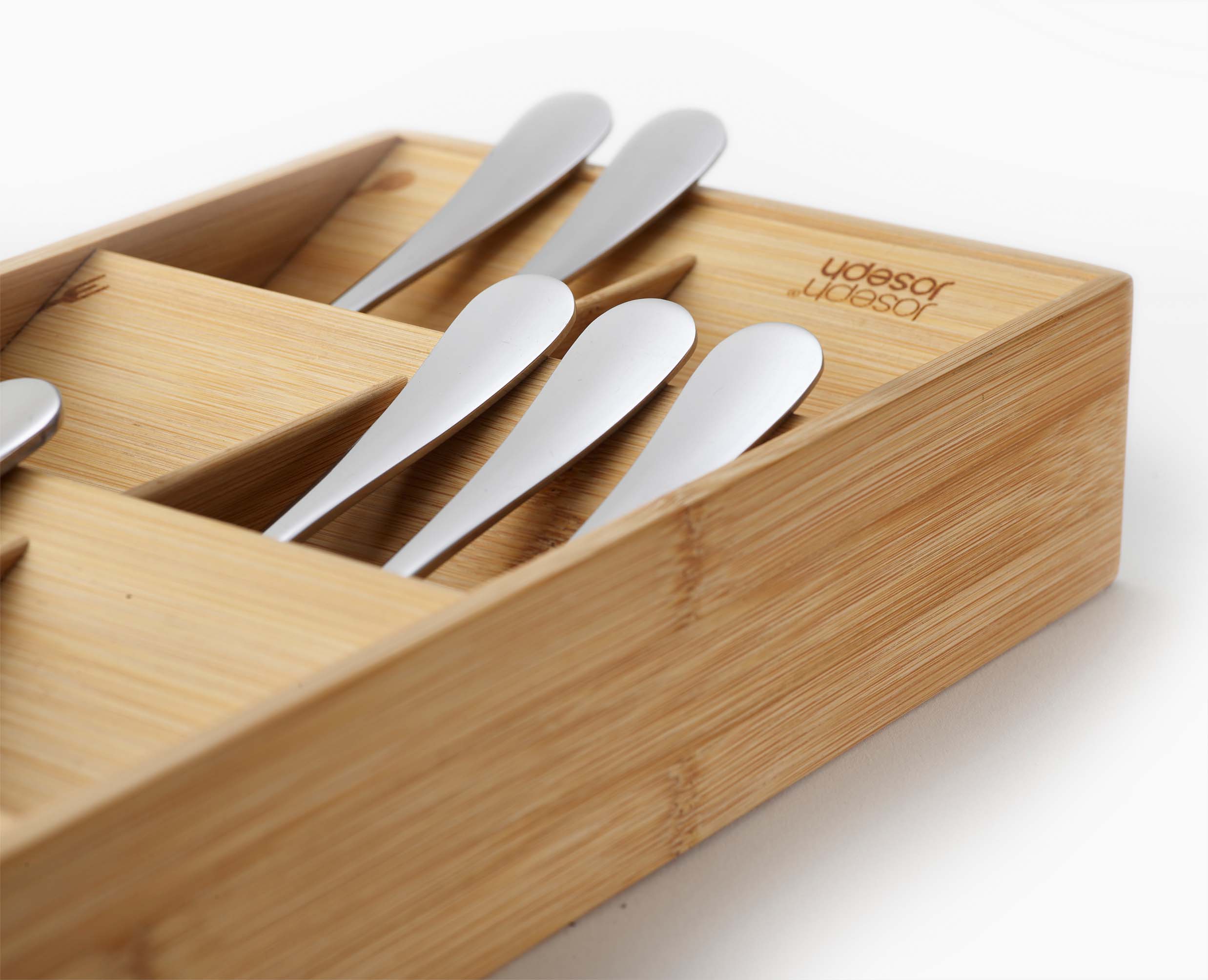 DrawerStore™ Bamboo Large Cutlery Organiser - 851697 - Image 7