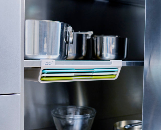 Folio™ Slim 3-piece Under-shelf Chopping Board Set - 60199 - Image 1