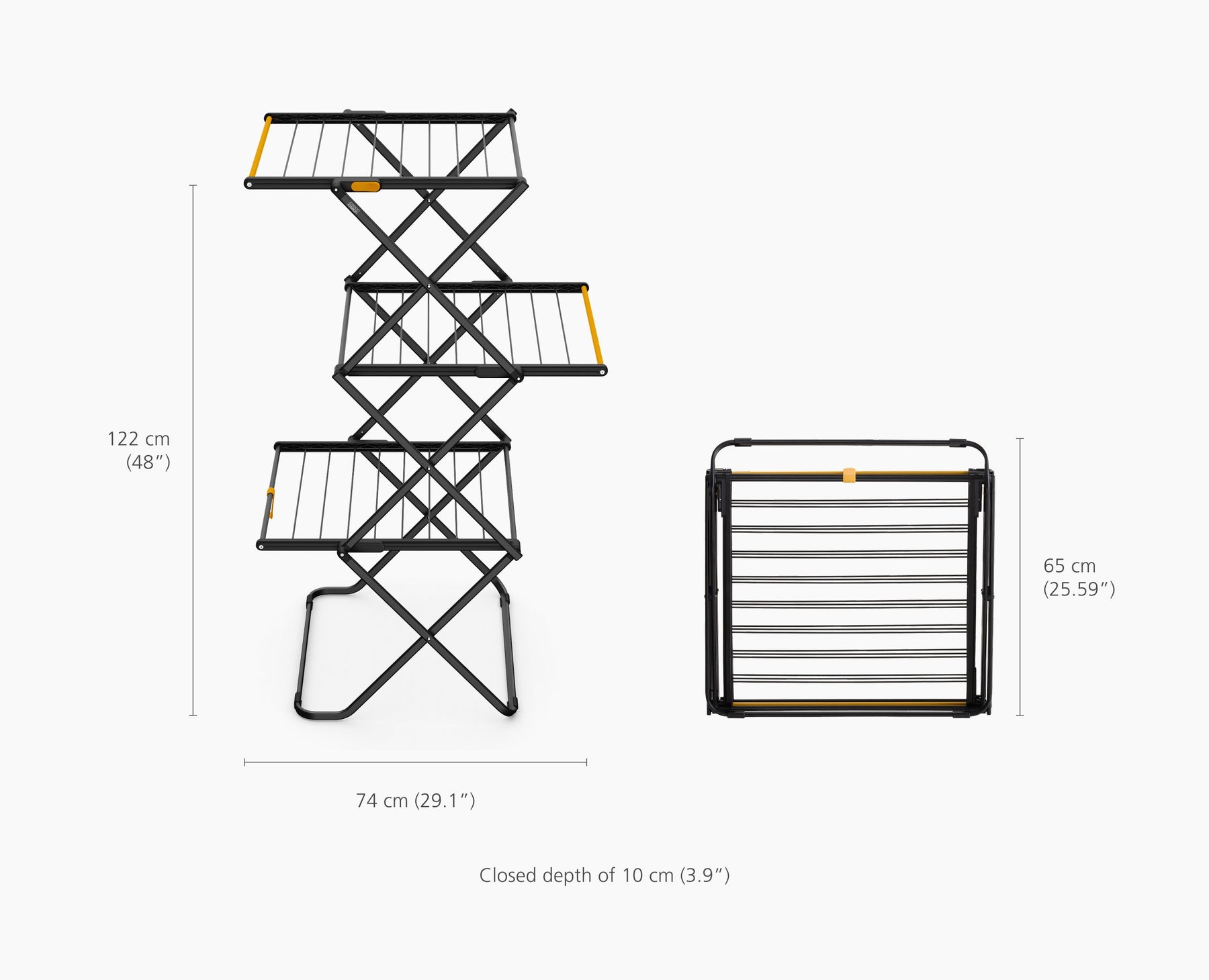 2-Piece AirFrame™ 16m &amp; Petal™ 22-Piece Clothes Airer Set