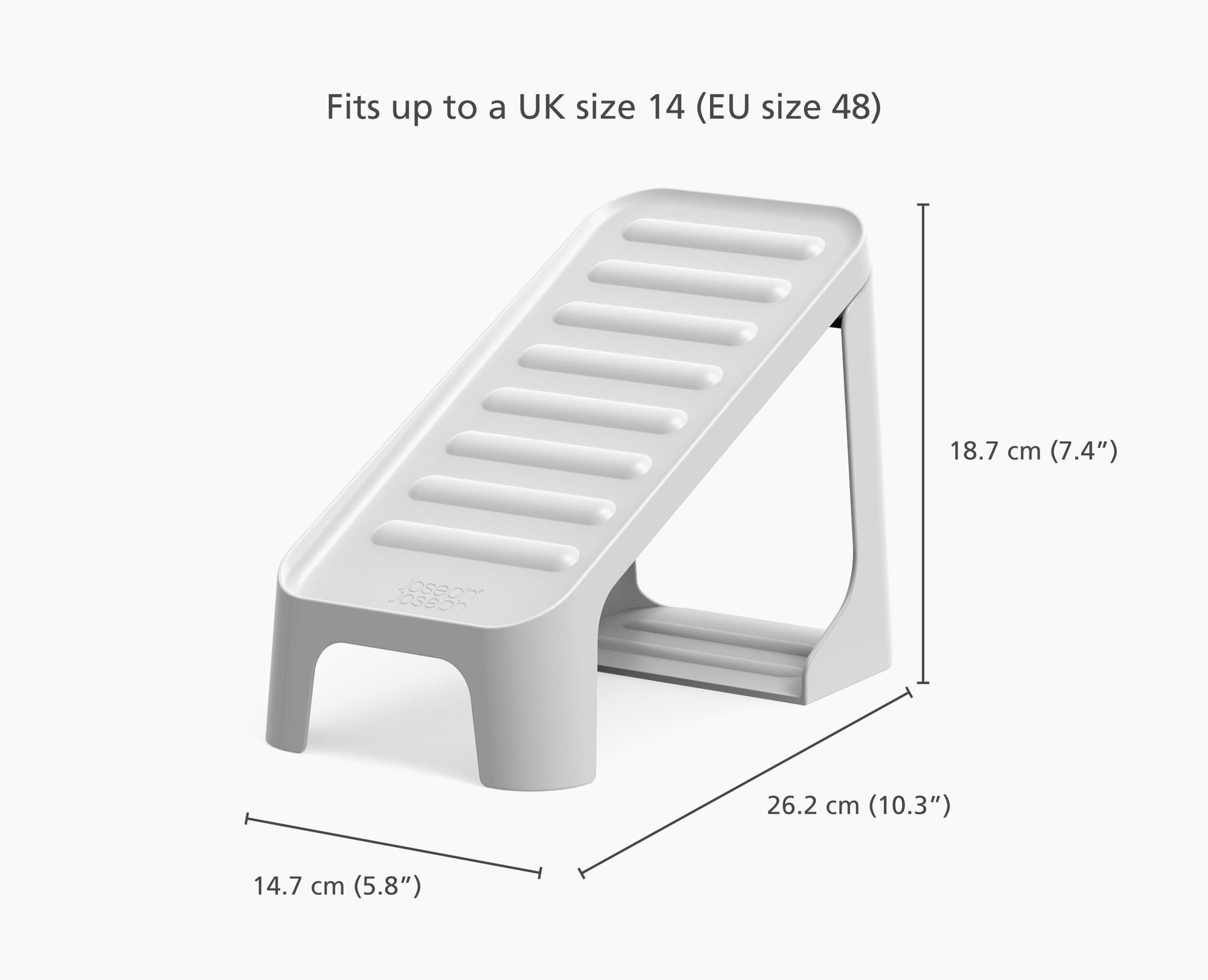 Shoe-in™ Compact 2-piece Ecru Shoe Caddy - 55015 - Image 5