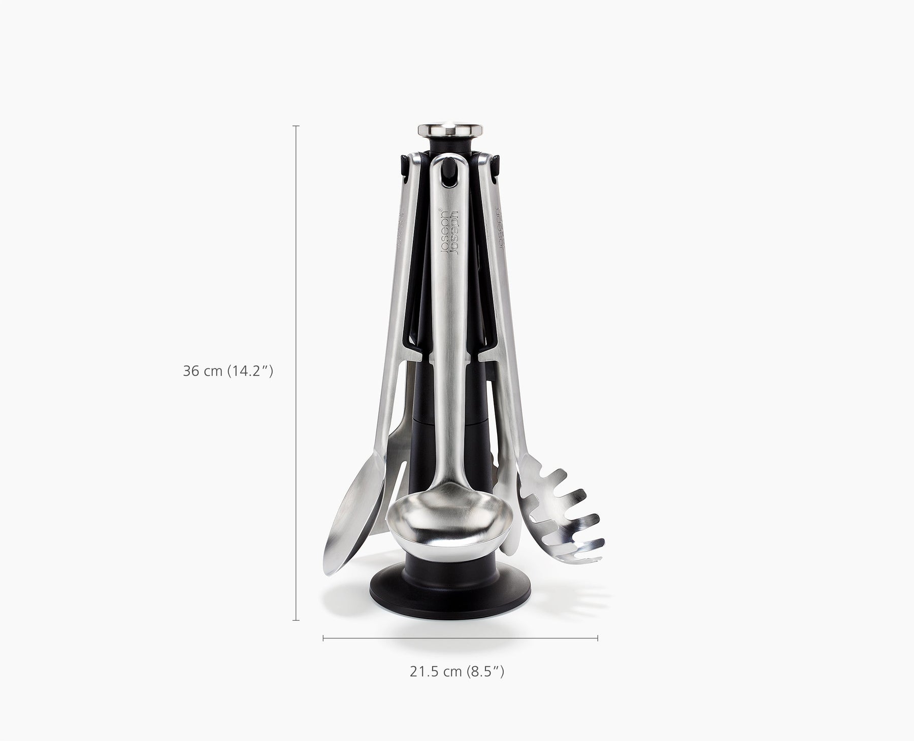 Elevate™ Excel 5-Piece Utensil Carousel Set