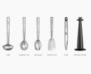 Elevate™ Excel 5-Piece Utensil Carousel Set