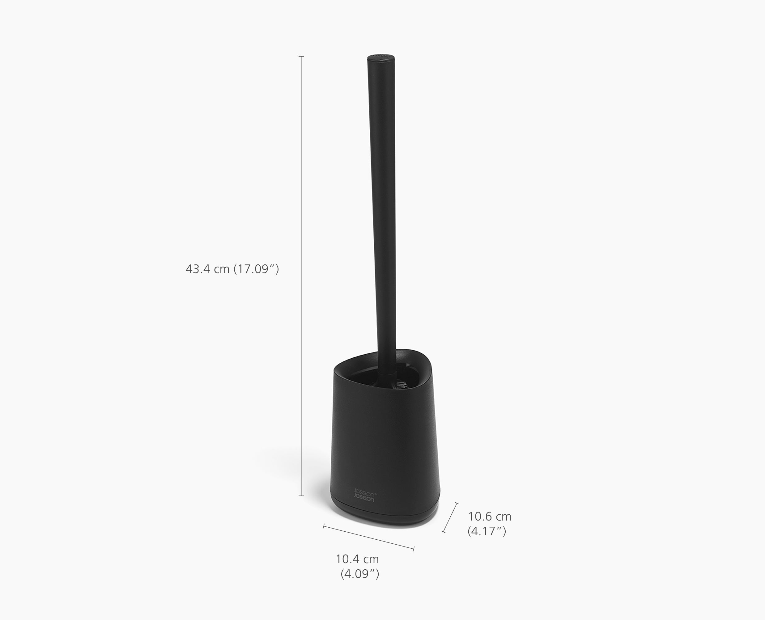 Flex™ 360 Lite Pack of 2 Matt Black Toilet Brushes