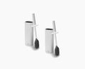 Flex™ TriBlade Pack of 2 White Toilet Brushes