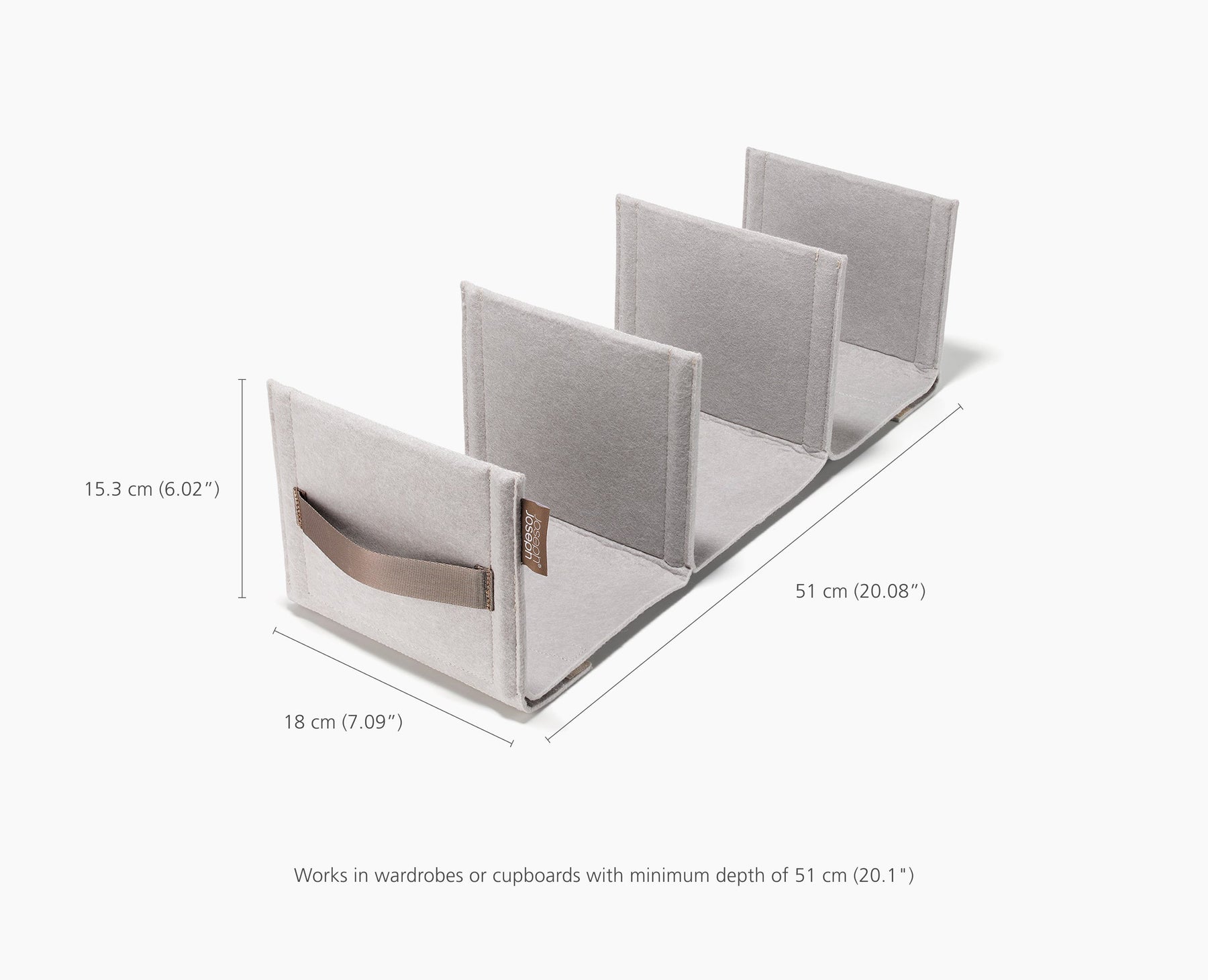 Orderly™ Ecru Wardrobe Handbag Storage Organiser