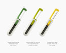 SlideStore™ 3-Piece Peeler Set with Retractable Blades