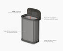 Tota 2 One 60L Forest Grey Laundry Basket
