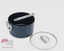 Space™ 23cm Non-stick Blue Saucepan &amp; Lid - 45039 - Image 3