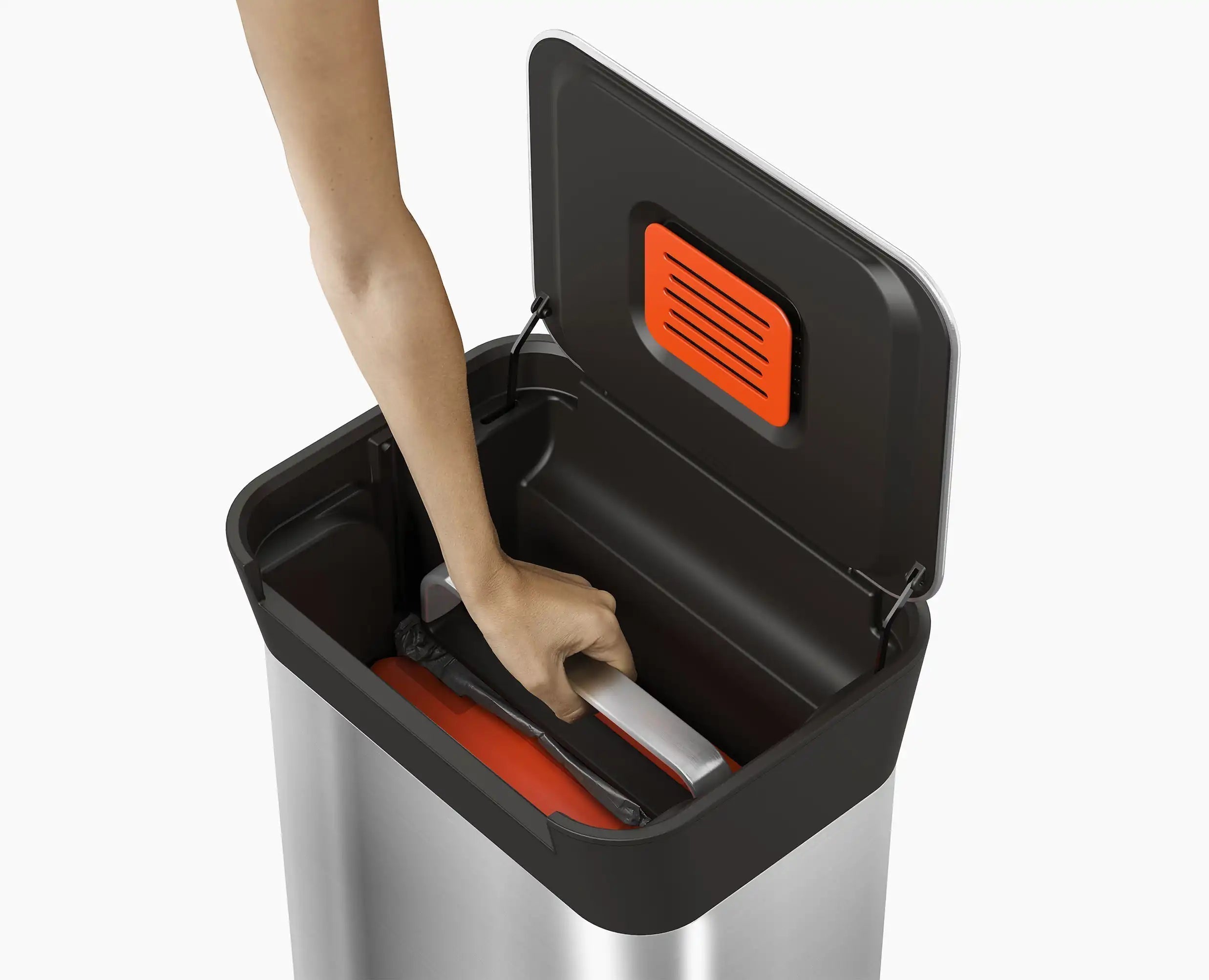 Joseph Joseph Titan 30L Trash Compactor Unboxing and How To. 