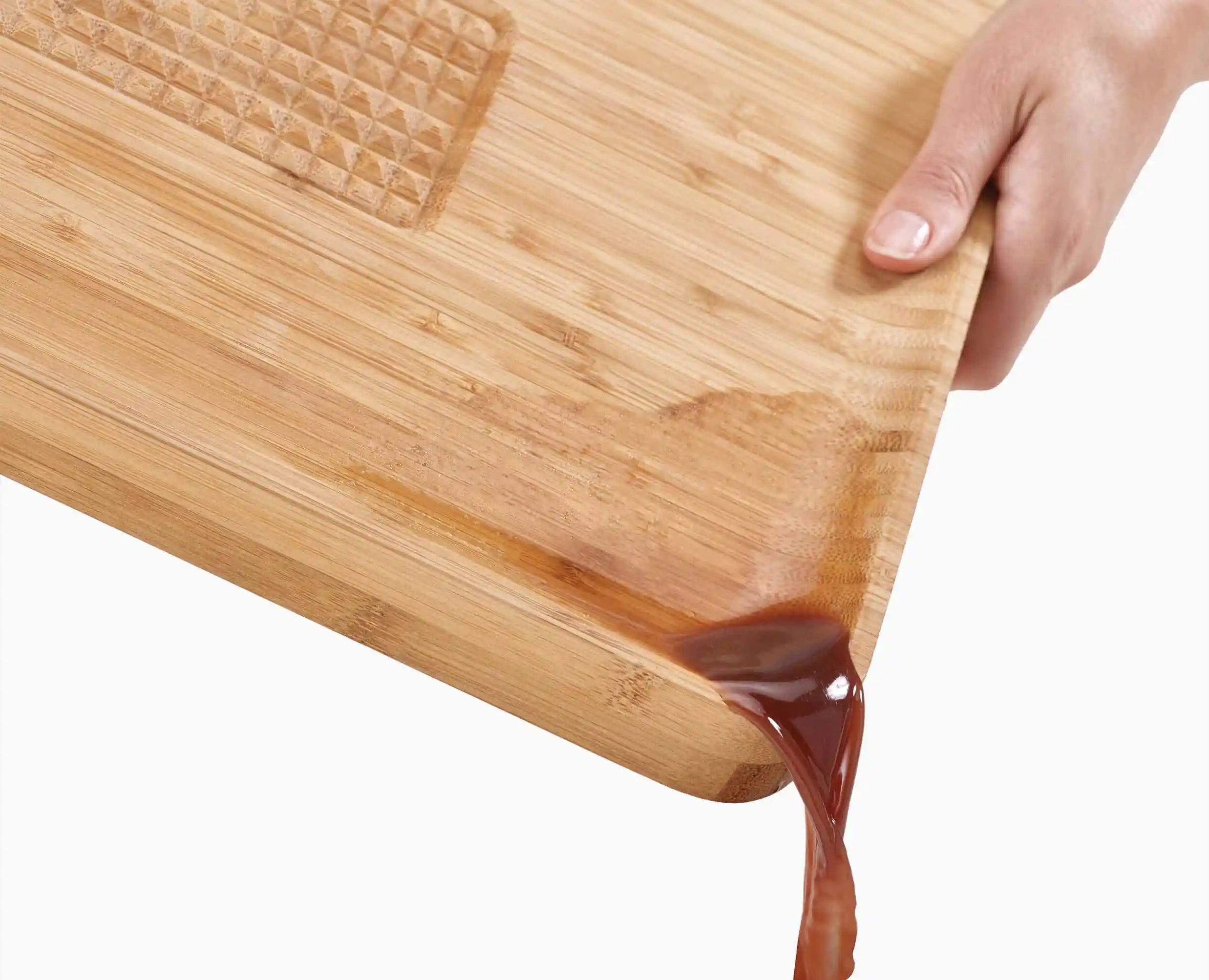 Cut&amp;Carve™ Bamboo Chopping Board - 60142 - Image 7