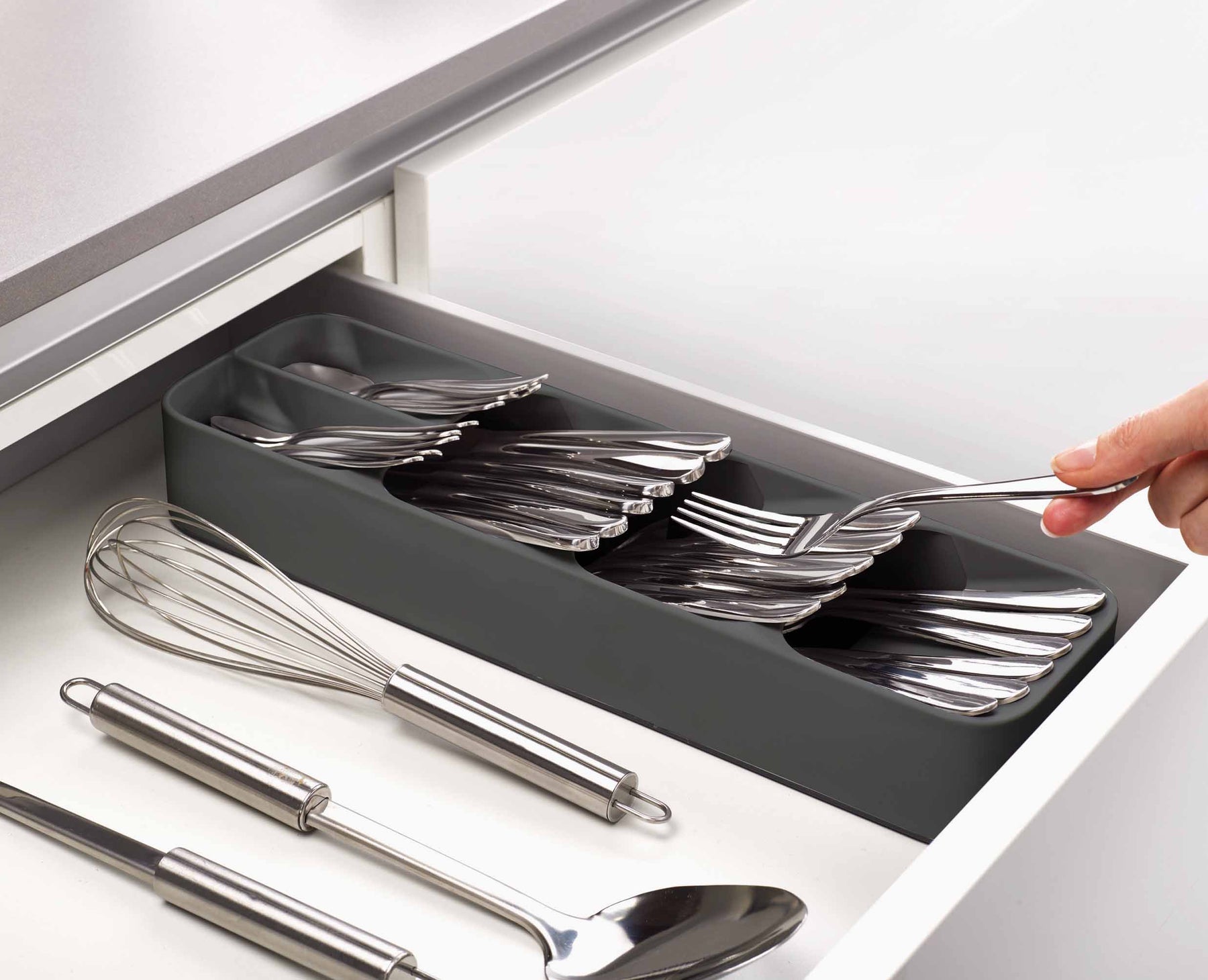 DUO In-drawer Cutlery Tray