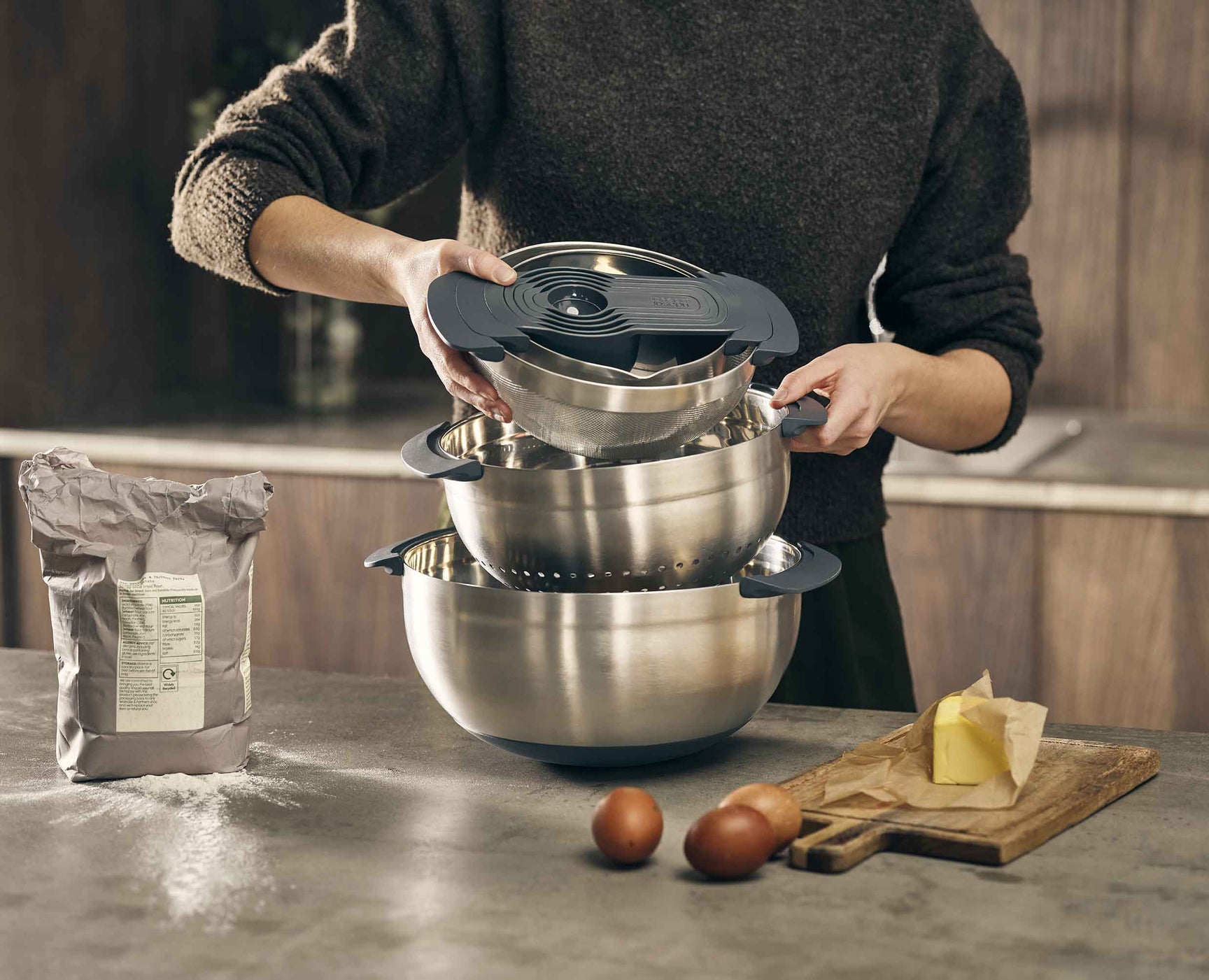 Nest™ 9 Steel Food Preparation Set